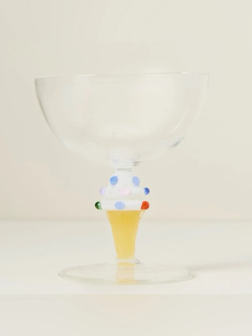 ANTHROPOLOGIE Soft Serve Coupe Glass